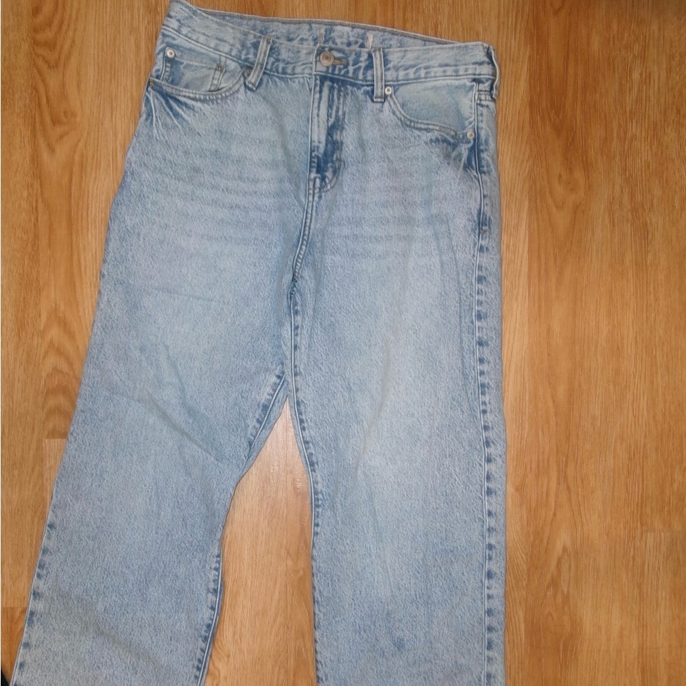 Pac Sun Baggy Light Wash Jeans